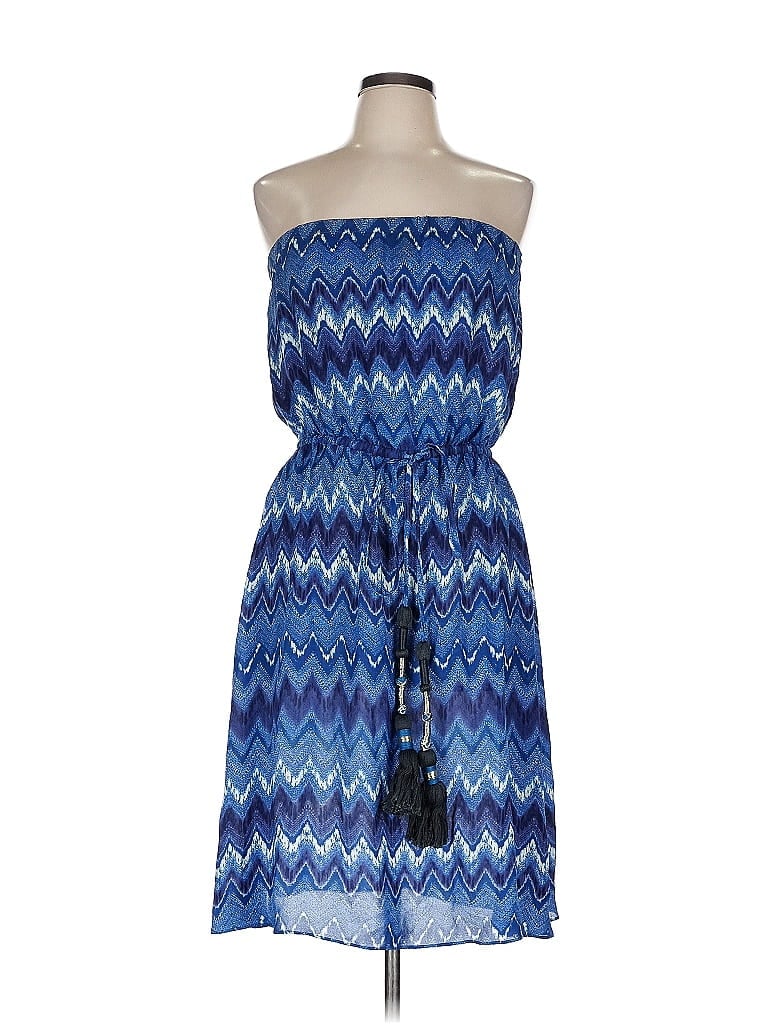 Click to view more detailed imagery on our partner's website Pre-owned Figue Casual Dress In Blue