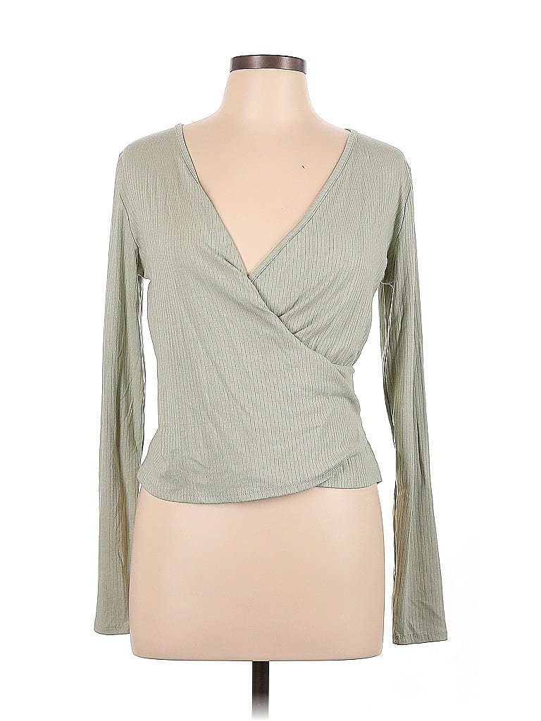 Lulus Green Long Sleeve T-Shirt Size XL - photo 1