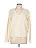 LILYSILK Ivory Wool Pullover Sweater Size L - photo 1