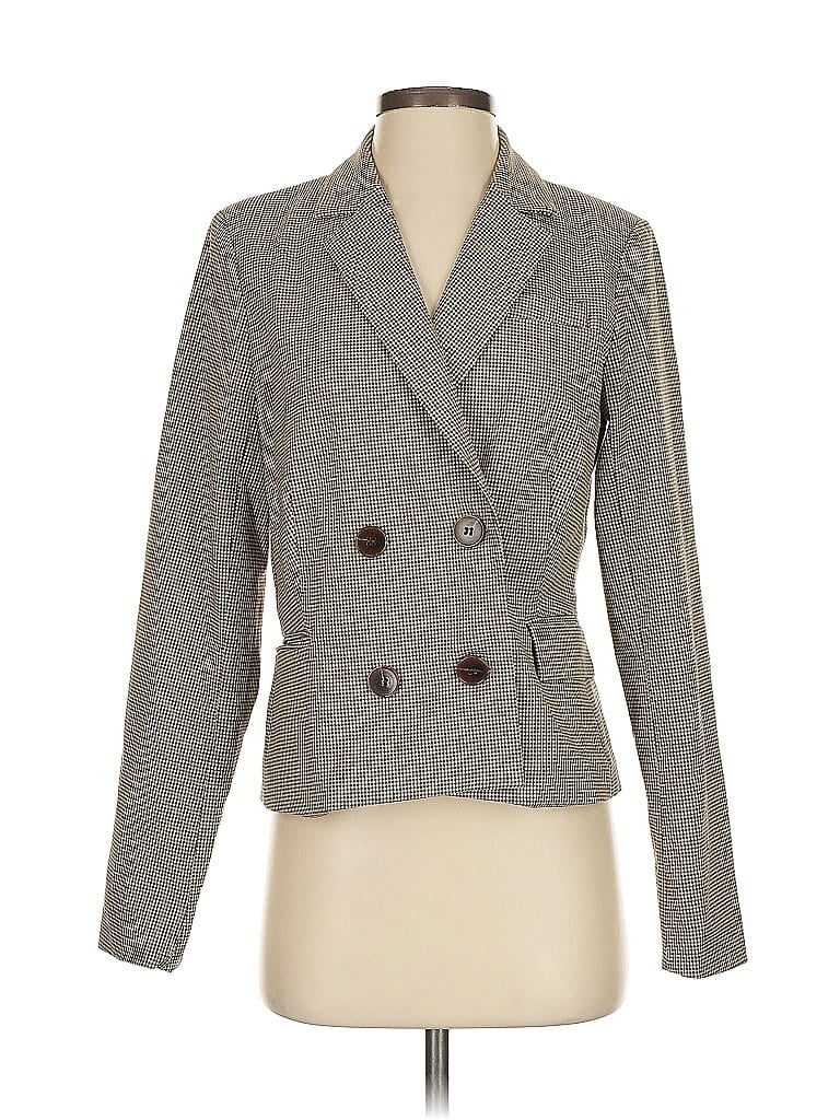 Pre-owned Rachel Zoe Blazer Jacket In Gray