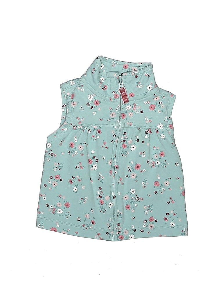 CARTER'S Pre-owned Babies' Vest In Blue