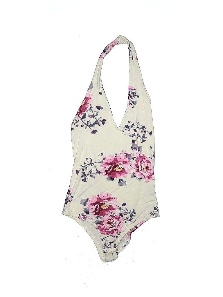 LA Banga USA Ivory Bodysuit Size M - photo 1