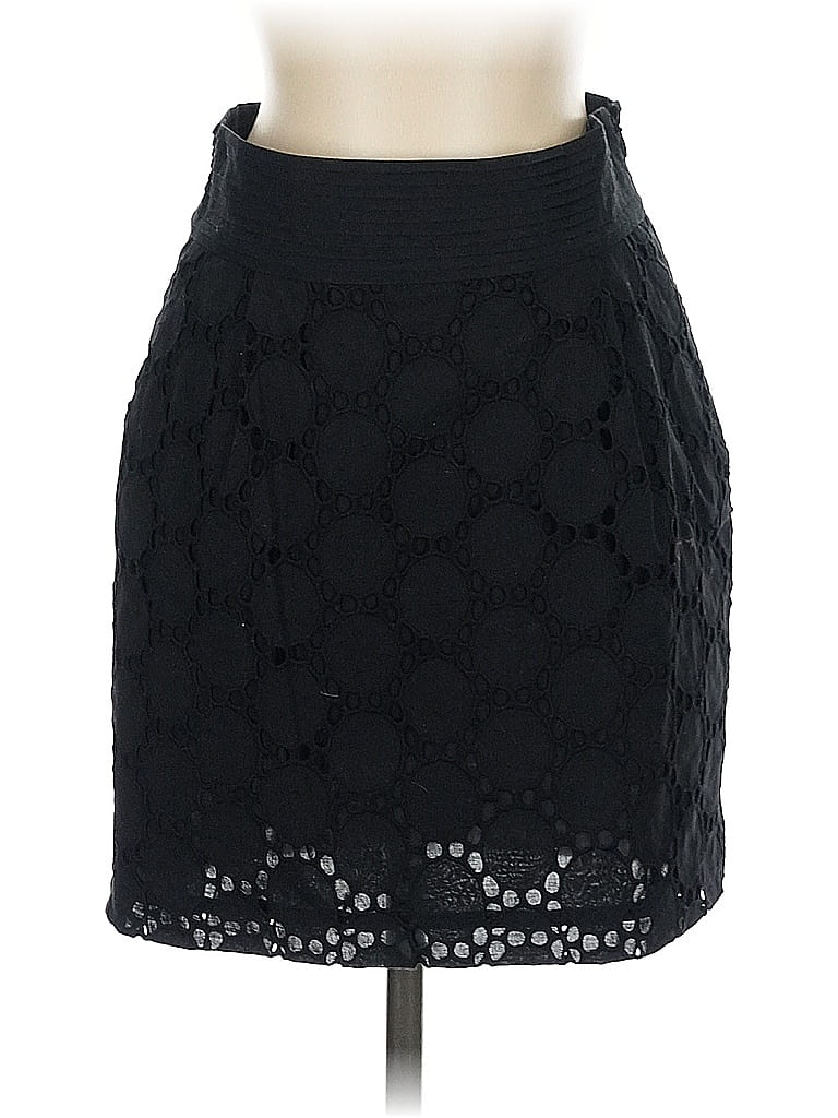 Pre-owned 7 For All Mankind Formal Skirt In Black