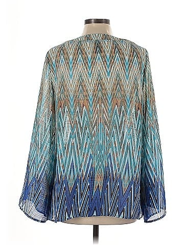 Ashley Stewart Long Sleeve Blouse (view 2)
