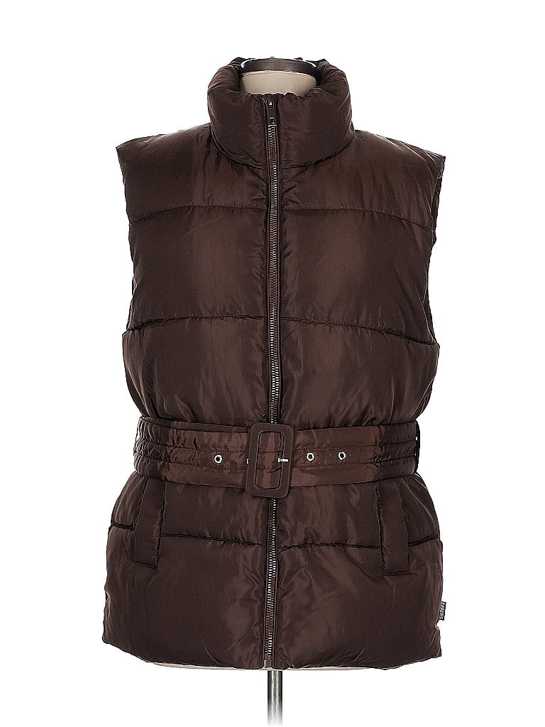 Apparis 100% Polyester Brown Vest Size L - photo 1