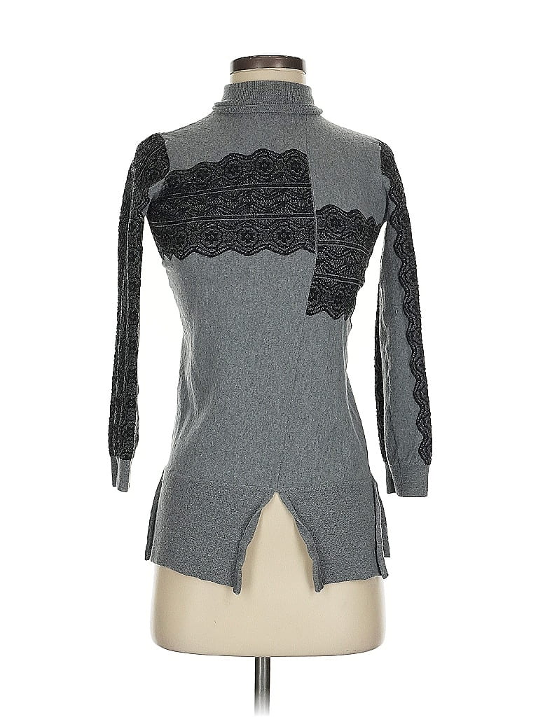 Pre-owned Thakoon Addition Wool Pullover Sweater In Gray