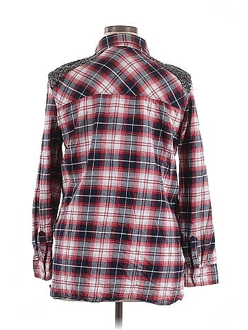 Bethany Mota for Aeropostale Long Sleeve Button-Down Shirt (view 2)