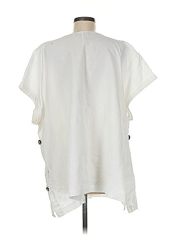 ELOQUII Short Sleeve Blouse (view 2)