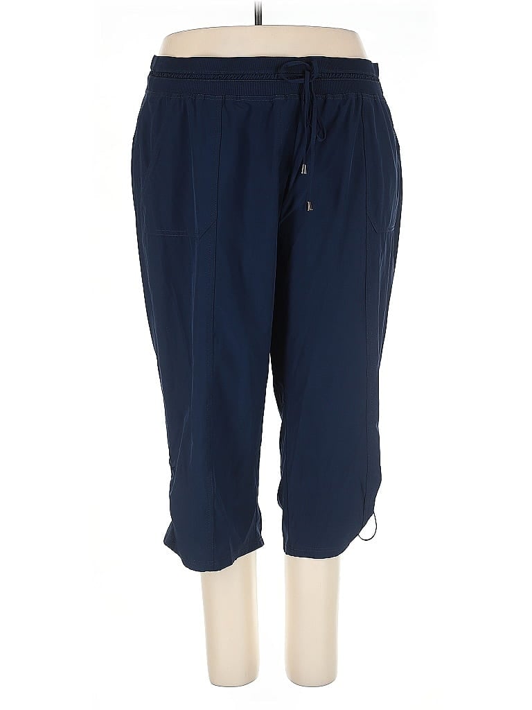 Intro Love Solid Blue Active Pants Size 20 - photo 1