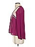 TOBI 100% Polyester Purple 3/4 Sleeve Blouse Size XS - photo 5