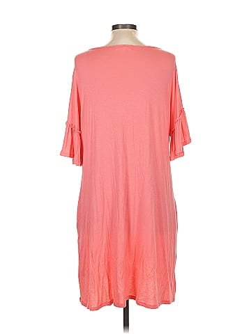 Perfect Peach Casual Dress (view 2)