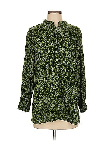 Rock Flower Paper 3/4 Sleeve Button-Down Shirt (view 1)