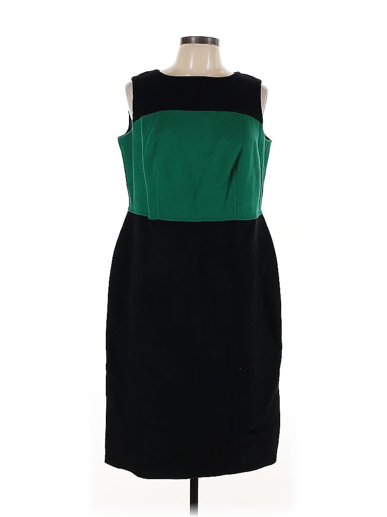 Pre-owned Talbots Cocktail Dress In Green