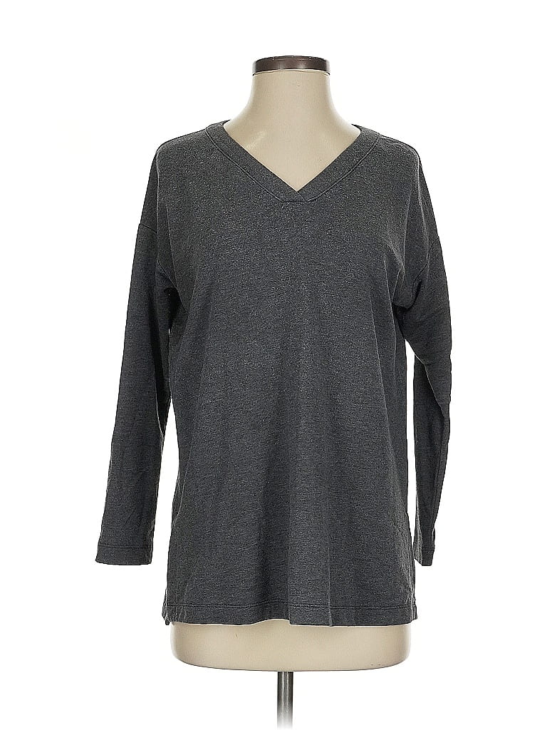 Pre-owned Purejill Pullover Sweater In Gray