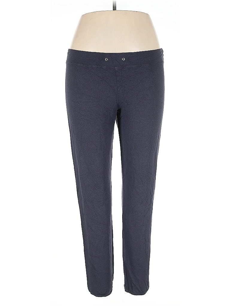 Pre-owned Monrow Active Pants In Blue