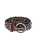 Hollister 100% Leather Brown Leather Belt Size XS - photo 1