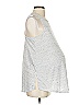 Ingrid + Isabel Silver Sleeveless T-Shirt Size S - photo 4
