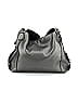 Coach 100% Leather Metallic Gray Silver Leather Shoulder Bag One size - photo 3