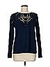 Sundance 100% Cotton Blue Long Sleeve Top Size M - photo 1