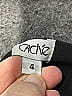 Cache Solid Black Casual Skirt Size 4 - photo 4