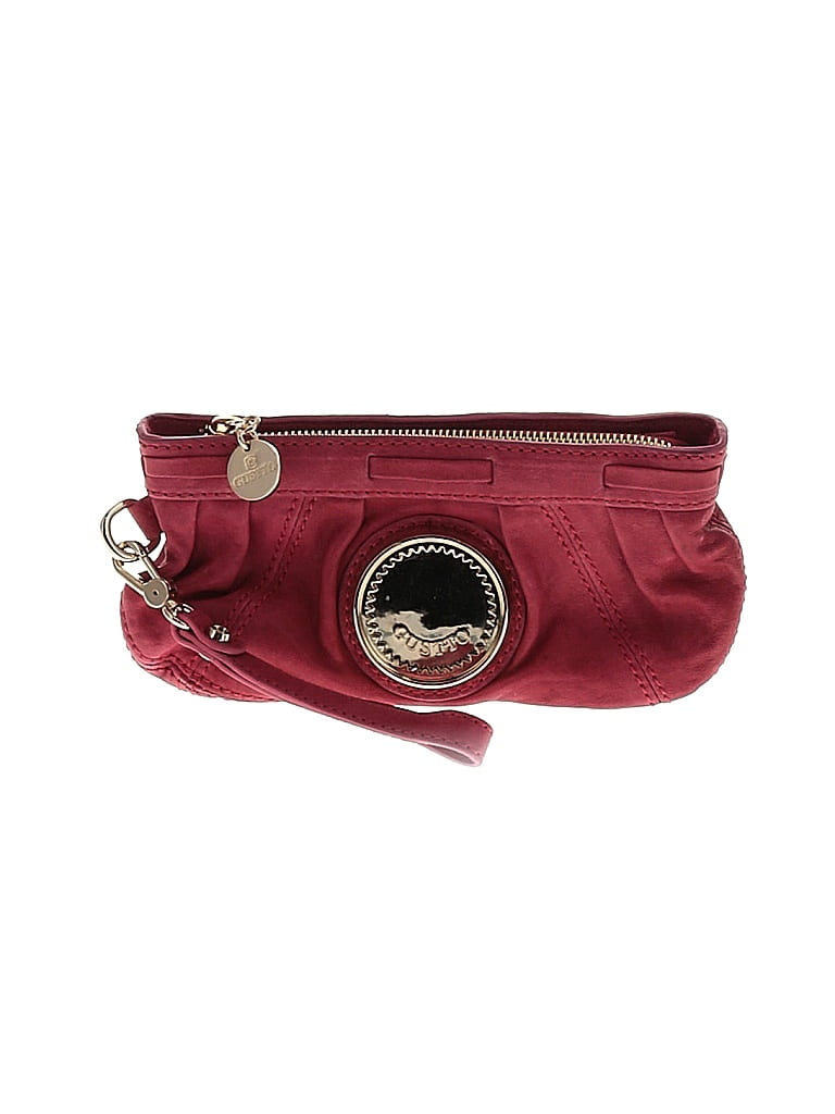 Gustto 100% Leather Burgundy Pink Leather Wristlet One size - photo 1
