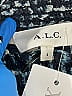 A.L.C. 100% Silk Animal Print Blue Cocktail Dress Size 4 - photo 6