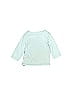 First Impressions 100% Cotton Color Block Blue 3/4 Sleeve T-Shirt Size 6-9 mo - photo 2
