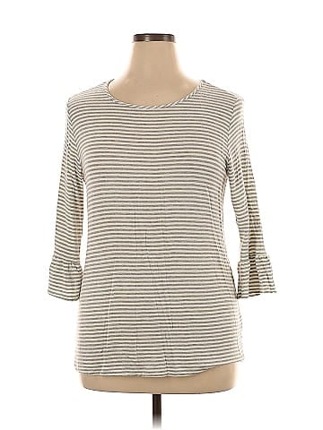 Pebble and Stone 3/4 Sleeve Top (view 1)