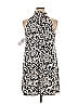 MSK Paisley Gray Cocktail Dress Size XL - photo 2
