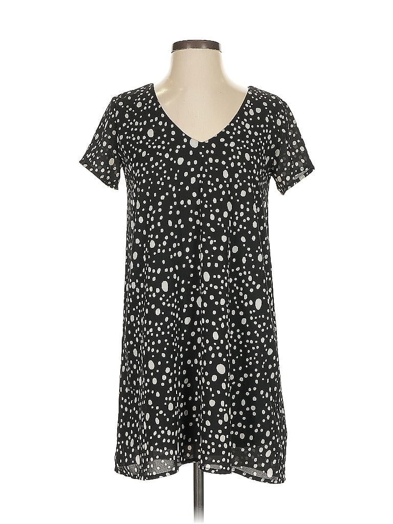 Pre-owned Lulus Casual Dress In Black