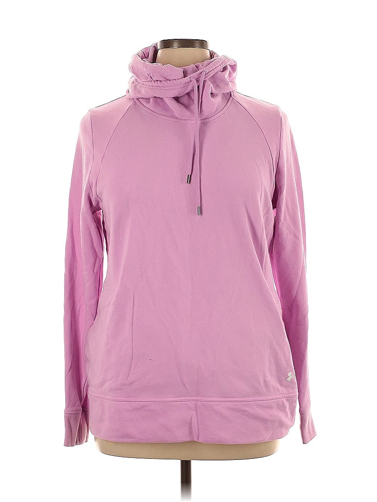 Under Armour Pink Pullover Hoodie Size XL - photo 1