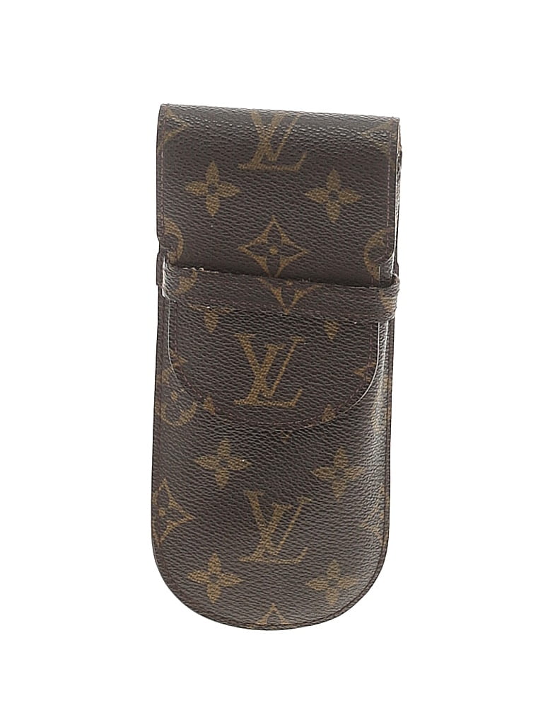 Louis Vuitton 100% Coated Canvas Brown Monogram Canvas Etui Lunette Rabat Eye Glasses Case One size - photo 1