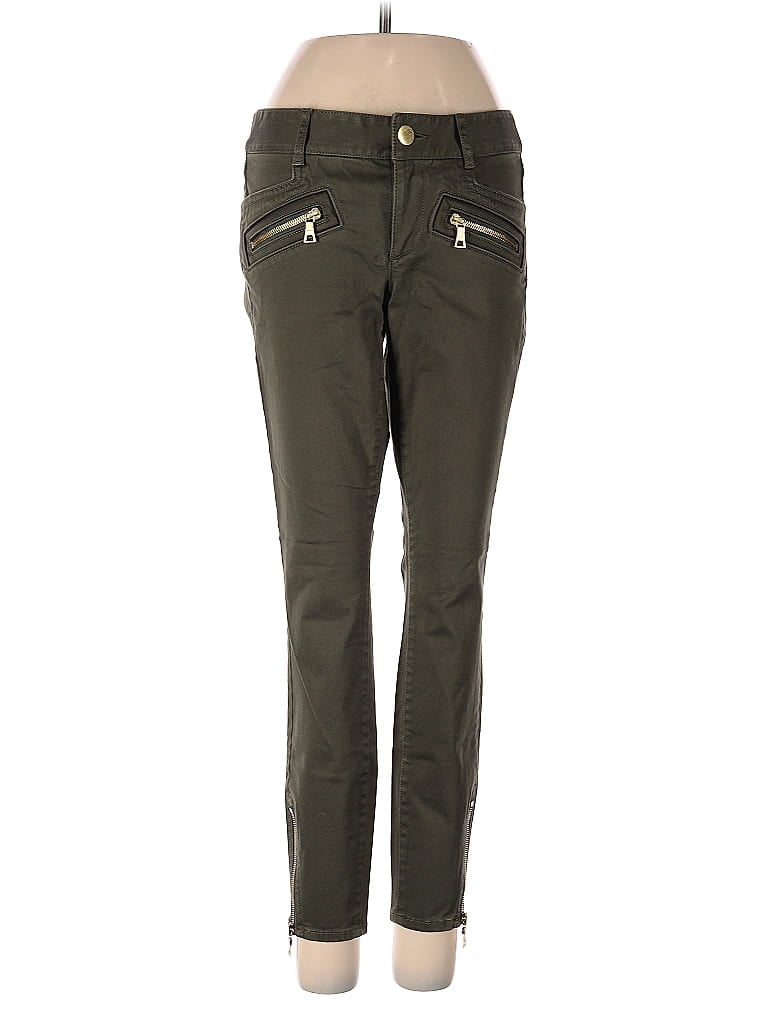 Pre-owned Ann Taylor Loft Casual Pants In Green