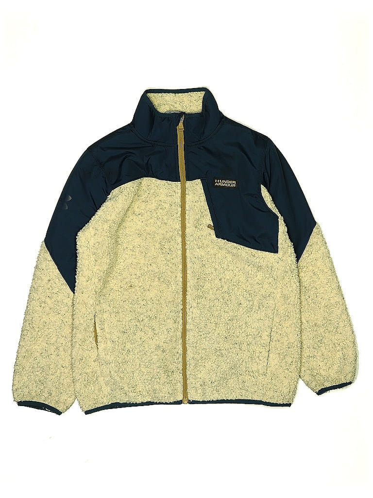 Under Armour Color Block Yellow Jacket Size L (big kids) - photo 1