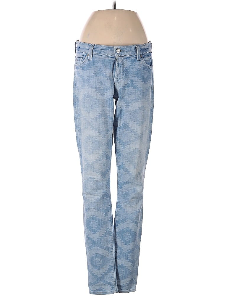 Pre-owned 7 For All Mankind Jeans In Blue