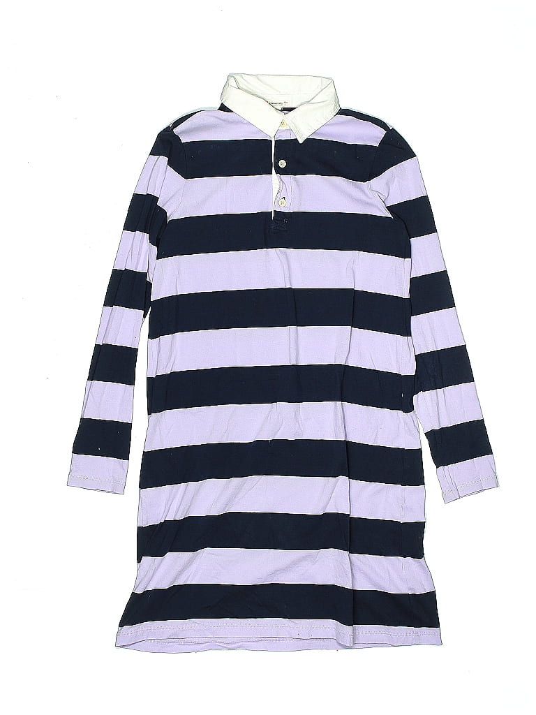 Pre-owned Crewcuts Kids' Dress In Purple