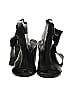 Free People 100% Leather Black Heels Size EU 40 - photo 2