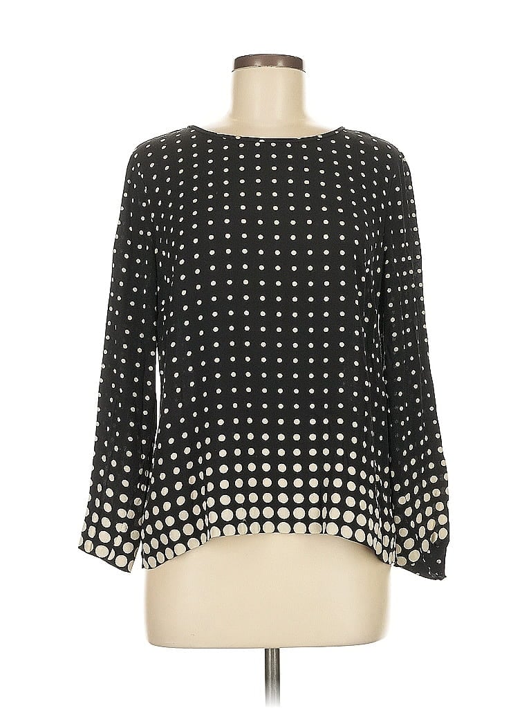 Click to view more detailed imagery on our partner's website Pre-owned Jcrew 3/4 Sleeve Blouse In Black