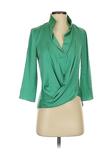Elie Tahari 3/4 Sleeve Silk Top (view 1)