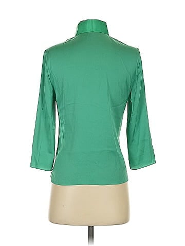 Elie Tahari 3/4 Sleeve Silk Top (view 2)