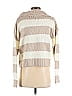 Princess Polly 100% Acrylic Stripes Ivory Pullover Sweater Size 2 - photo 2