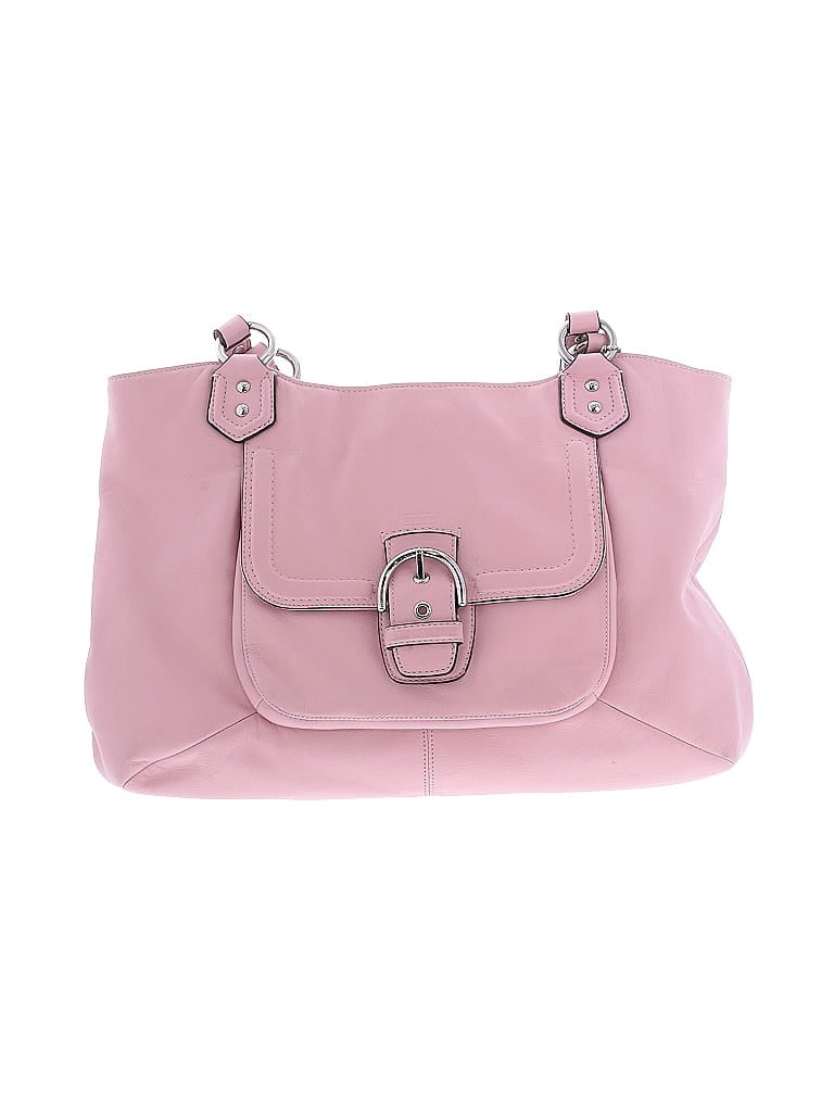 Coach Factory 100% Leather Pink Leather Shoulder Bag One size - photo 1
