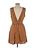 Forever 21 100% Rayon Brown Cocktail Dress Size L - photo 2