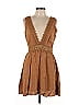 Forever 21 100% Rayon Brown Cocktail Dress Size L - photo 1