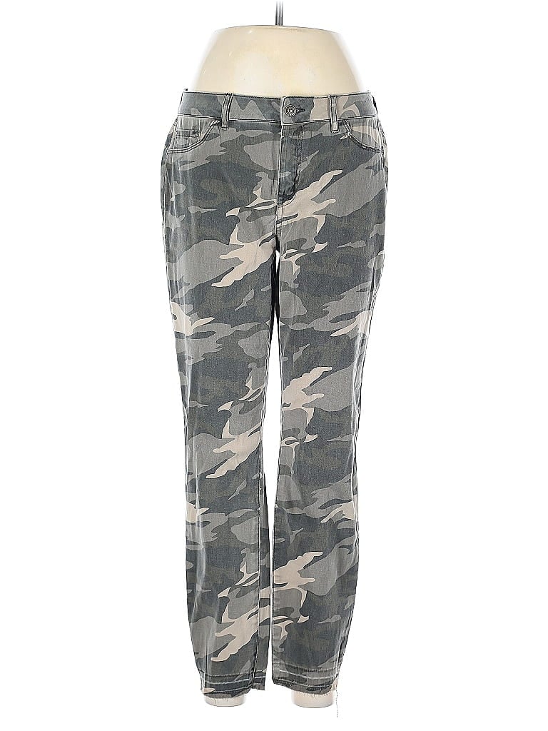 Pre-owned Rewash Casual Pants In Gray