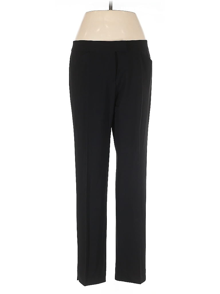 Pre-owned Lafayette 148 Wool Pants In Black