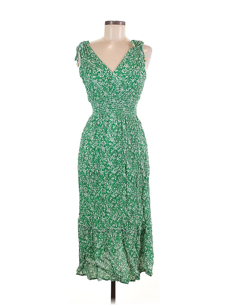 Black Tape_ 100% Rayon Paisley Green Cocktail Dress Size M - 65% off ...