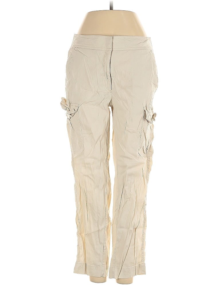 Click to view more detailed imagery on our partner's website Pre-owned Chico's Linen Pants In Brown