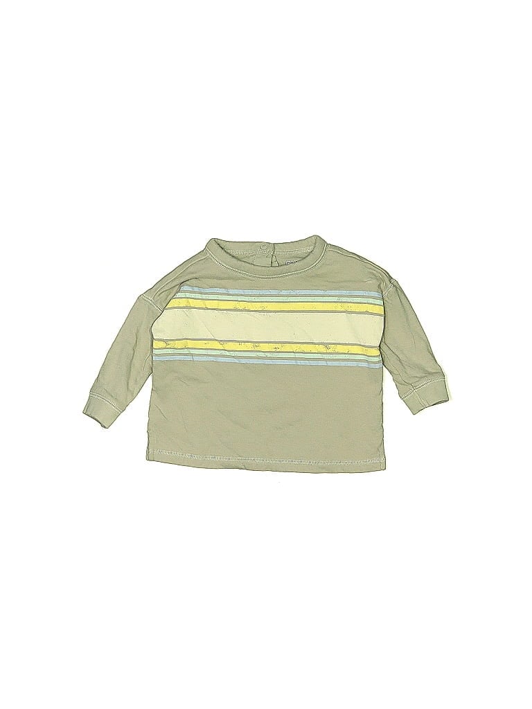 Pre-owned Gymboree Babies' Long Sleeve T-shirt In Gray