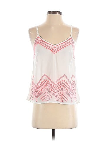 A. Peach Sleeveless Blouse (view 1)